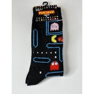 Pac Man Socks Crazy Fun Graphic Novelty Gift Wacky Silly Odd Cool Wild Mens Crew